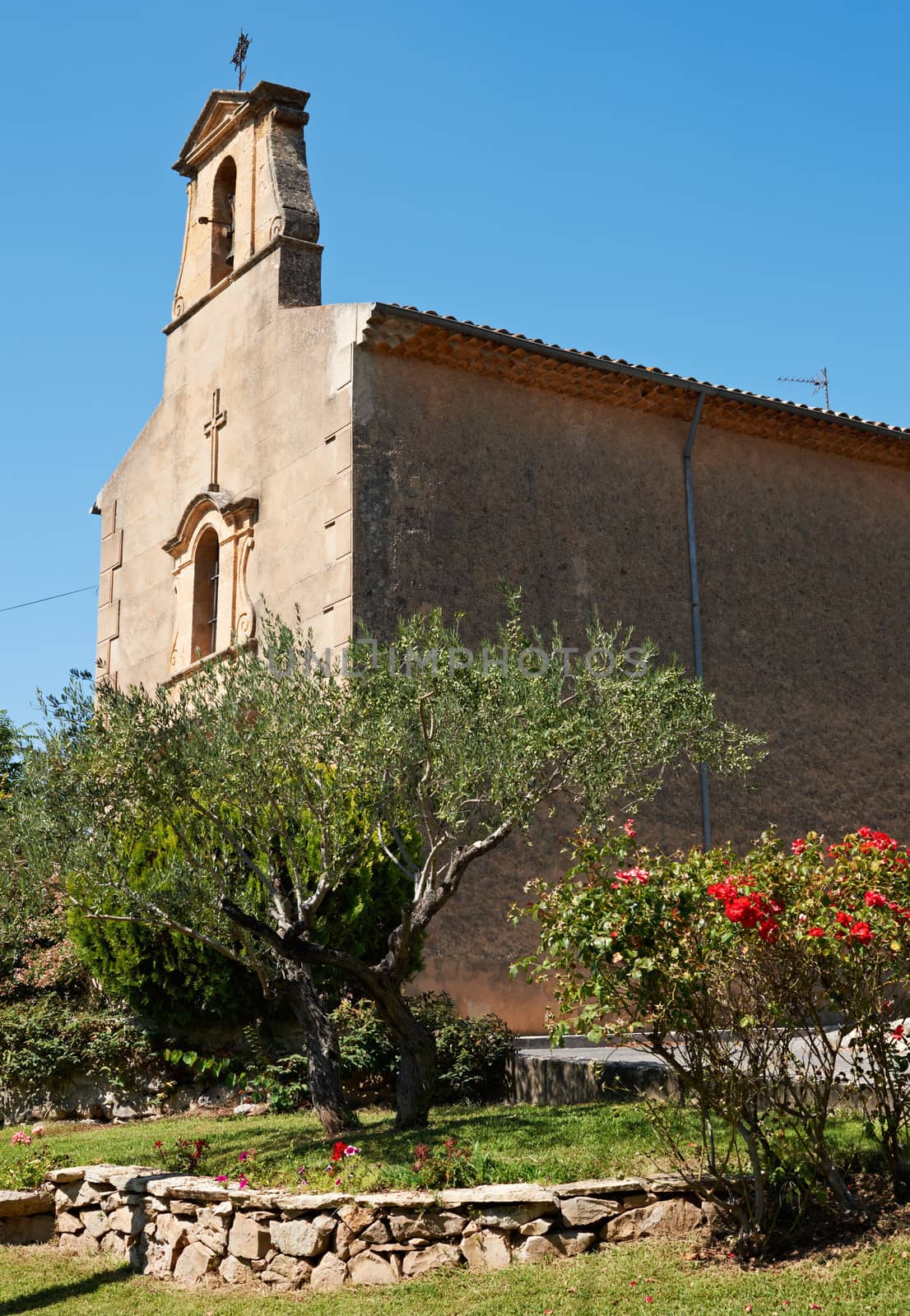 Old rural cathedral in France by ecobo