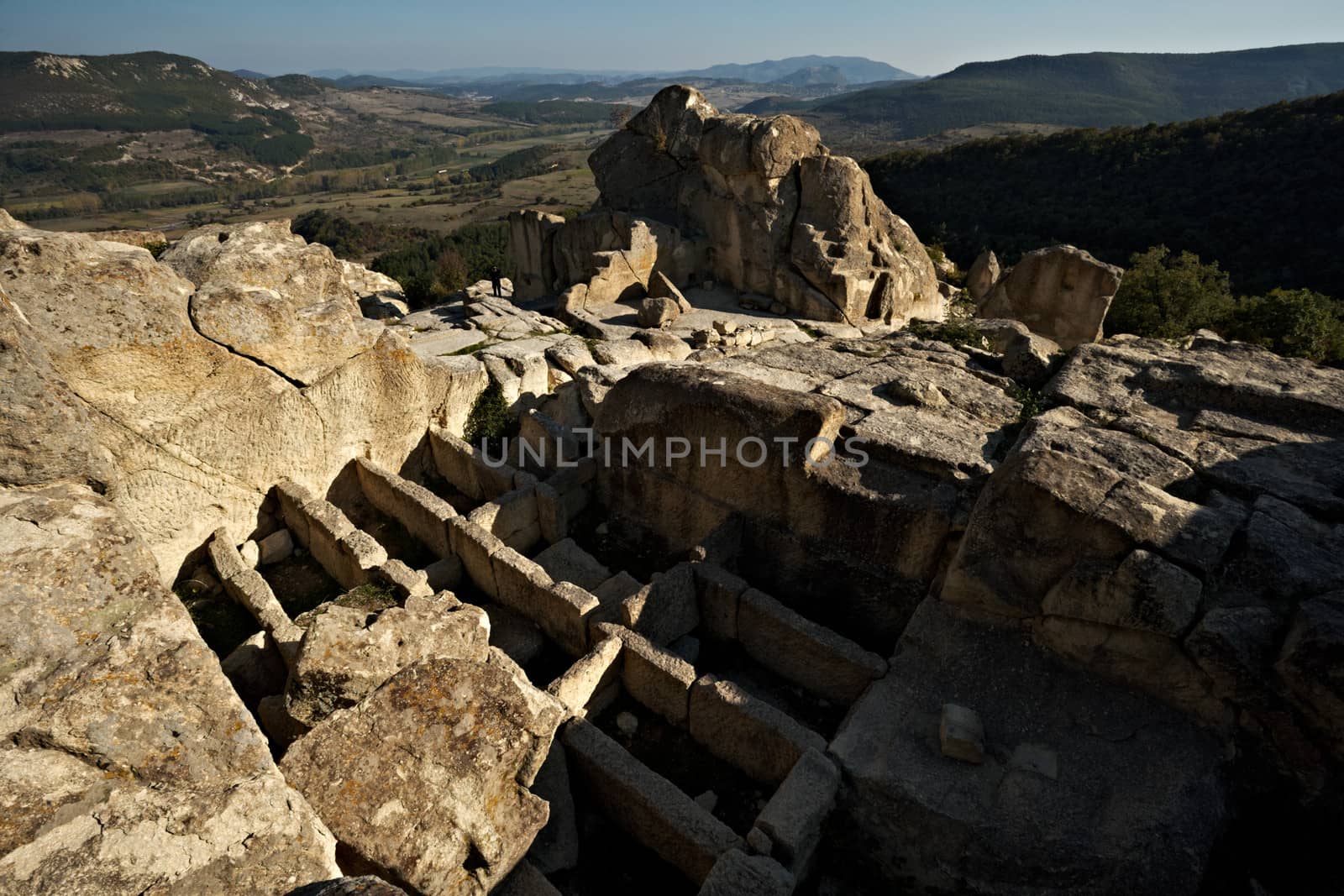 Perperikon vie from the top