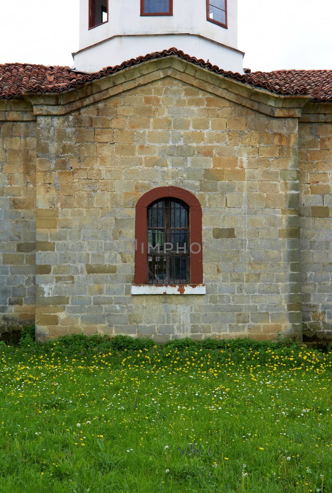 Detail from the church in Kipilovo village