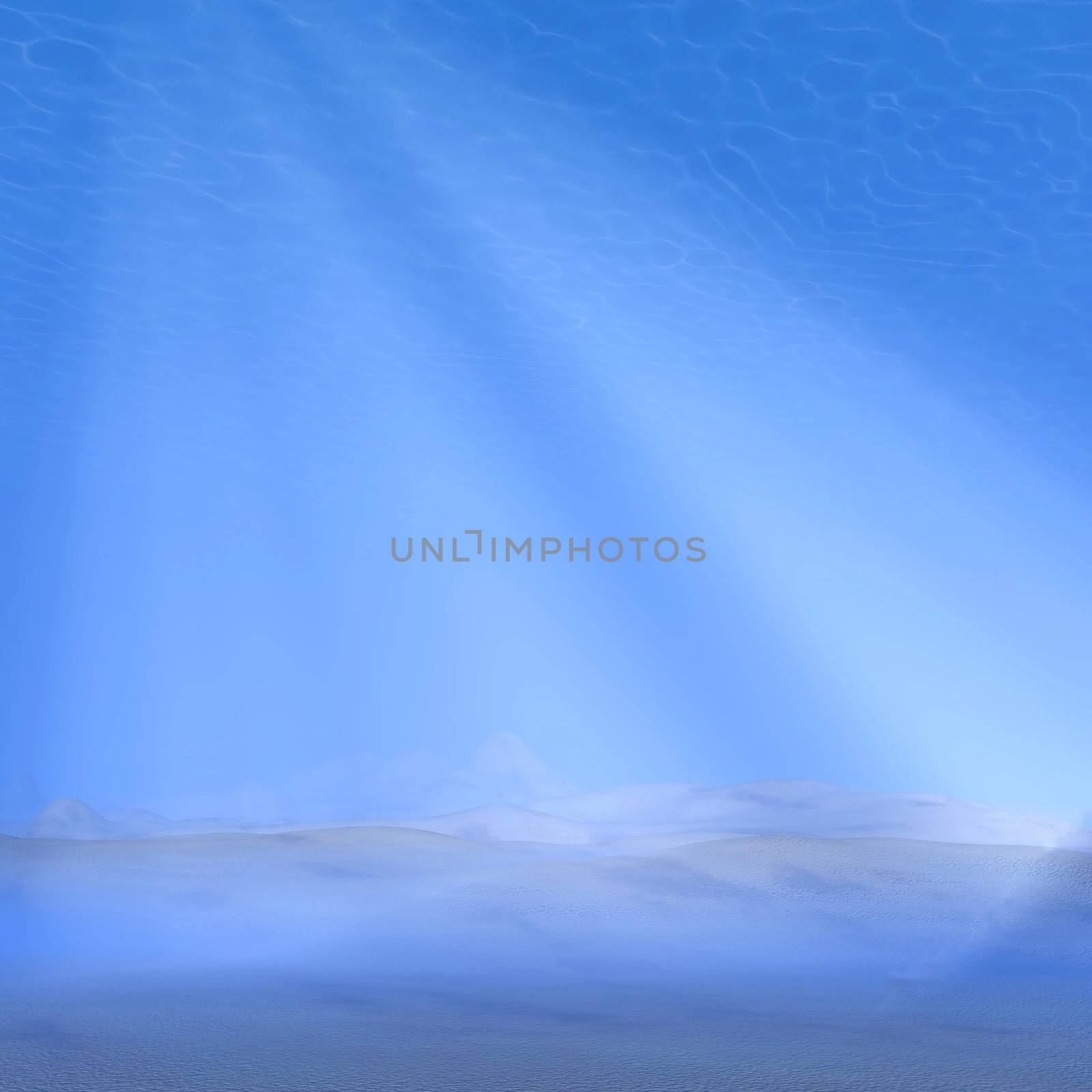 Underwater scene - 3D render by Elenaphotos21