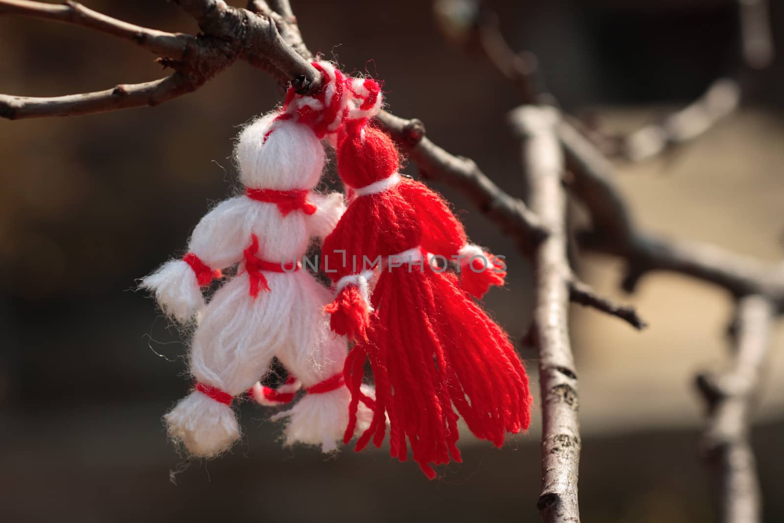 Pizho and Penda Martenitsa, traditional Bulgarian spring custom