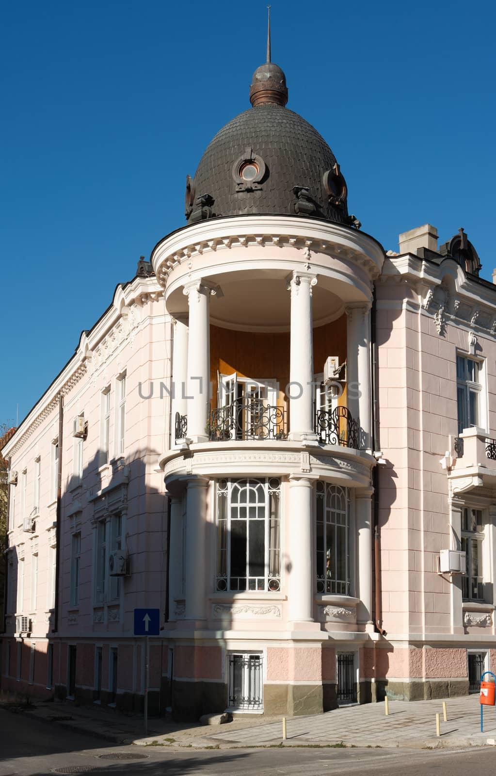 Building of the city library in Sliven, Bulgaia