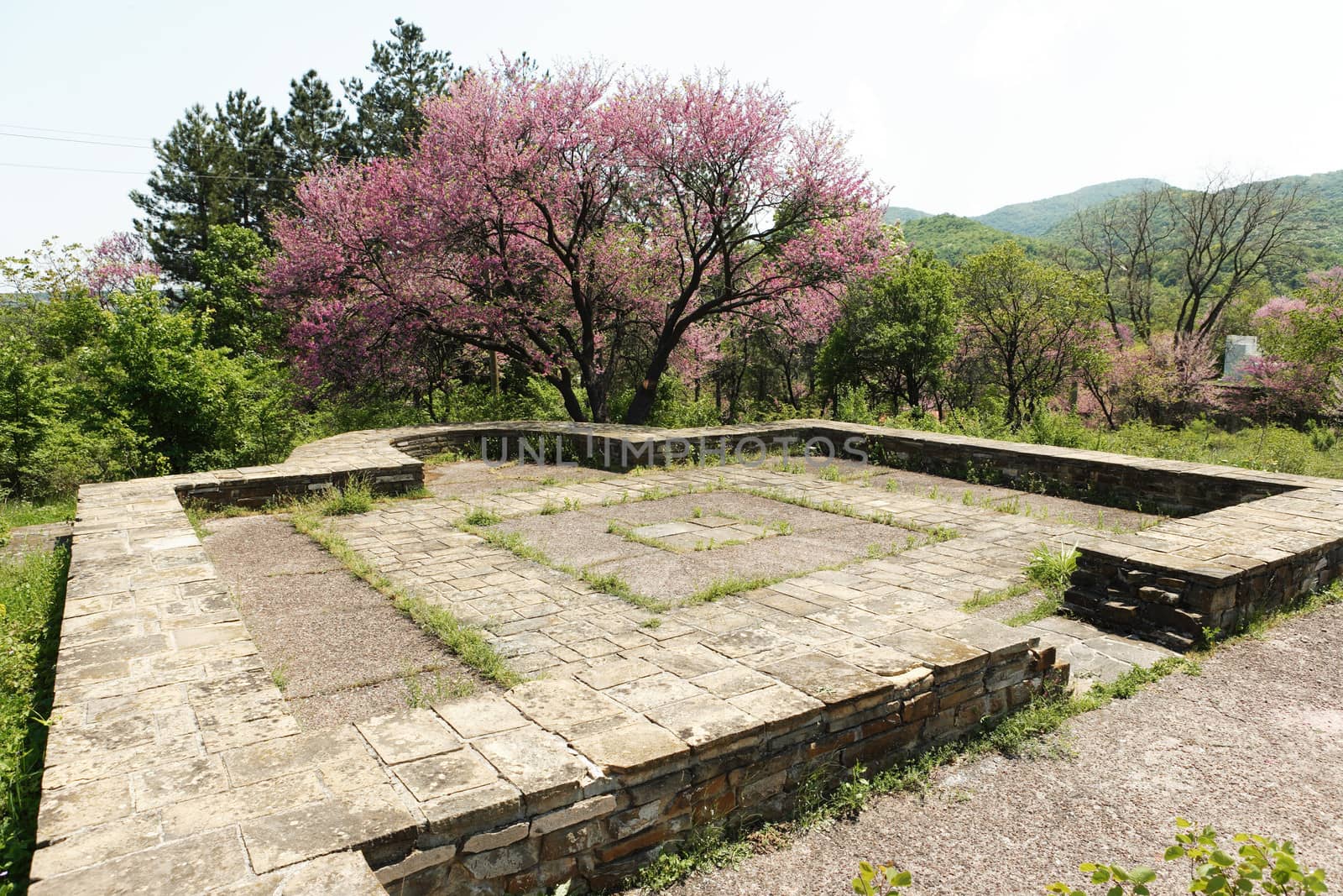 Remains of Preslav fortress, Bulgaria, remains of a church