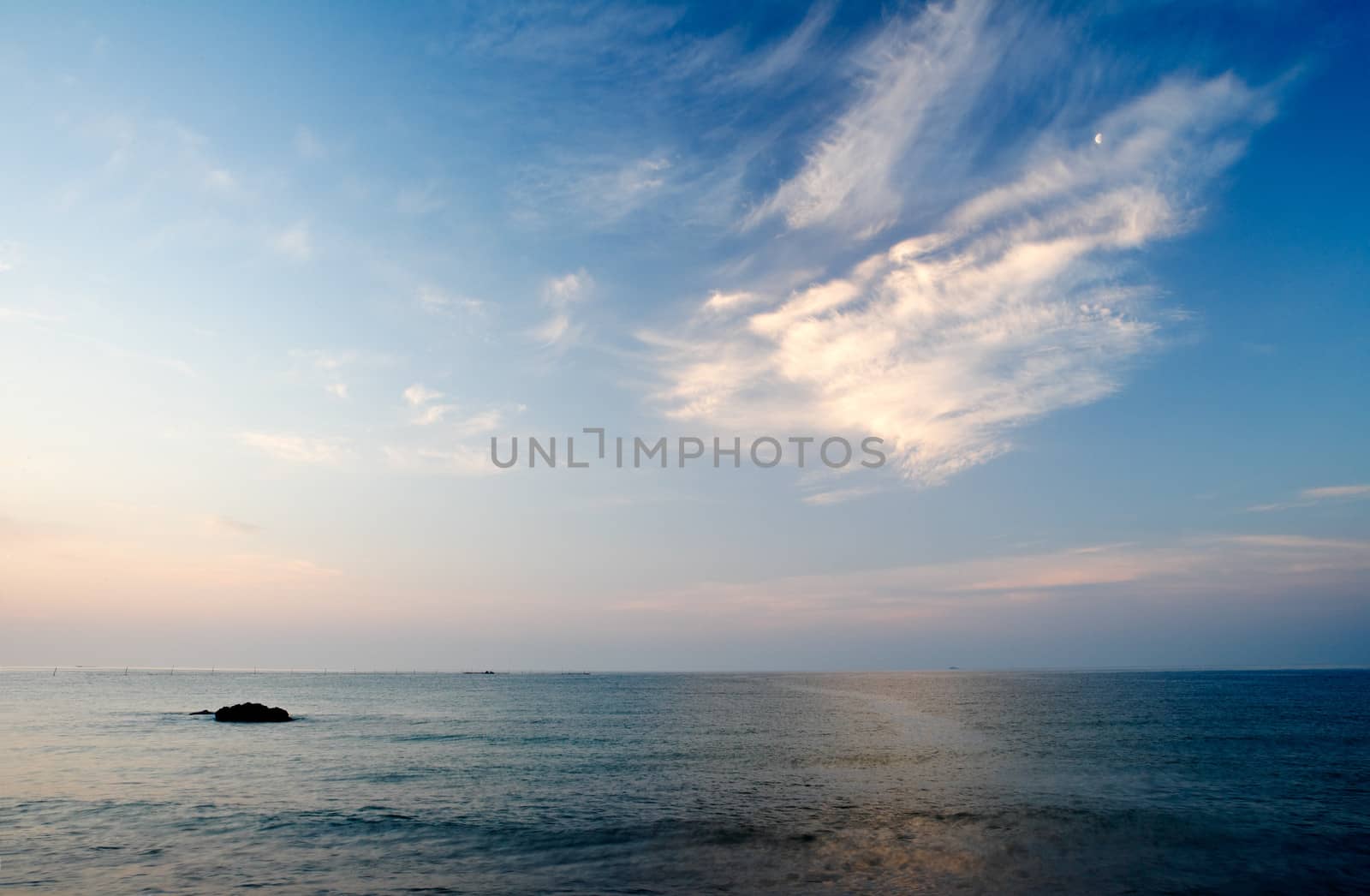 Deaybreak over the Black sea, Bulgaria