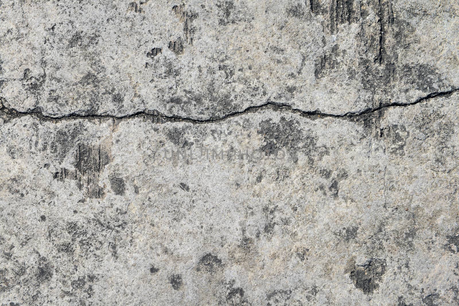 Cracked concrete texture closeup background.  by opasstudio