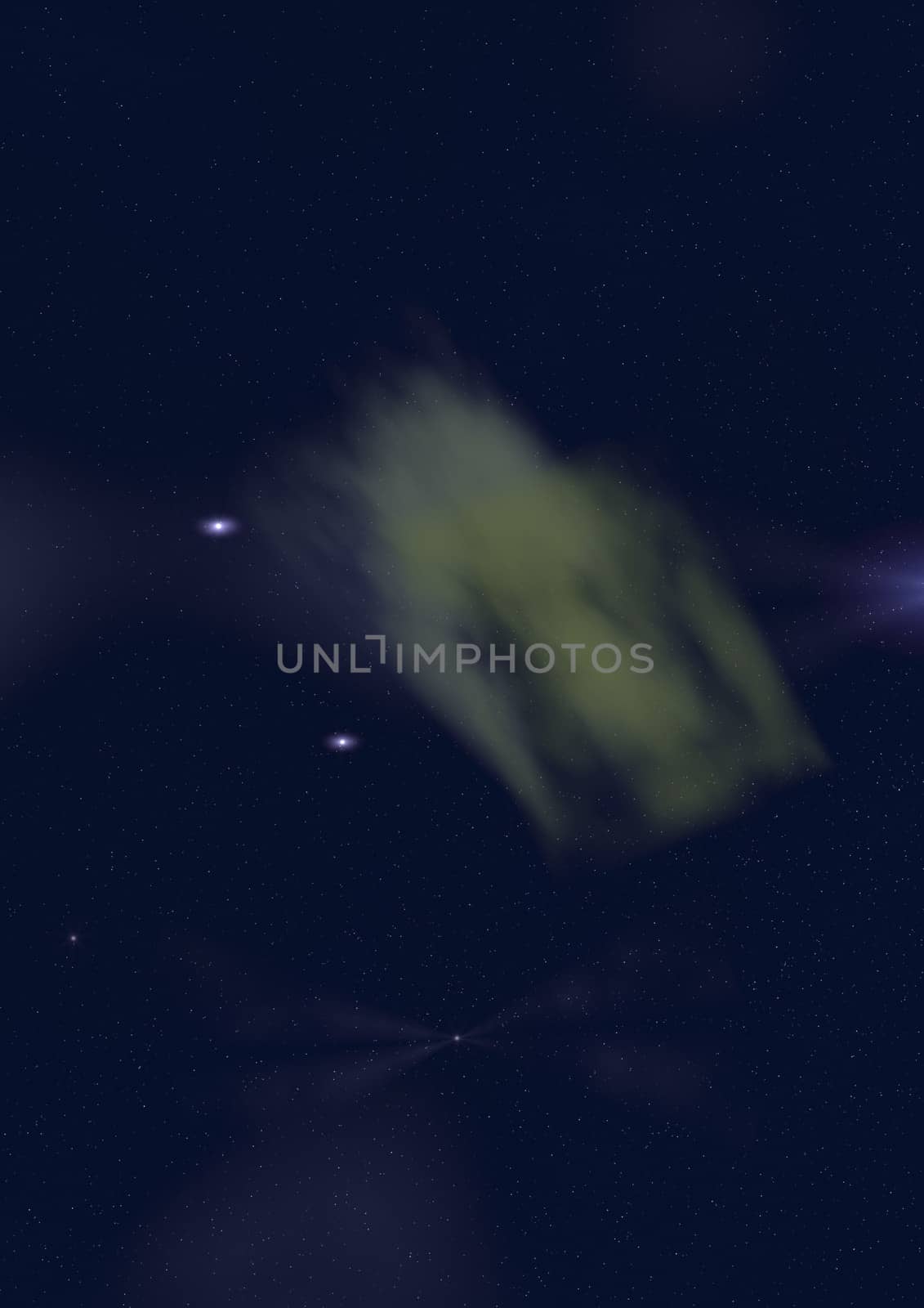 Star field in space, a nebulae and a gas congestion. "Elements of this image furnished by NASA".