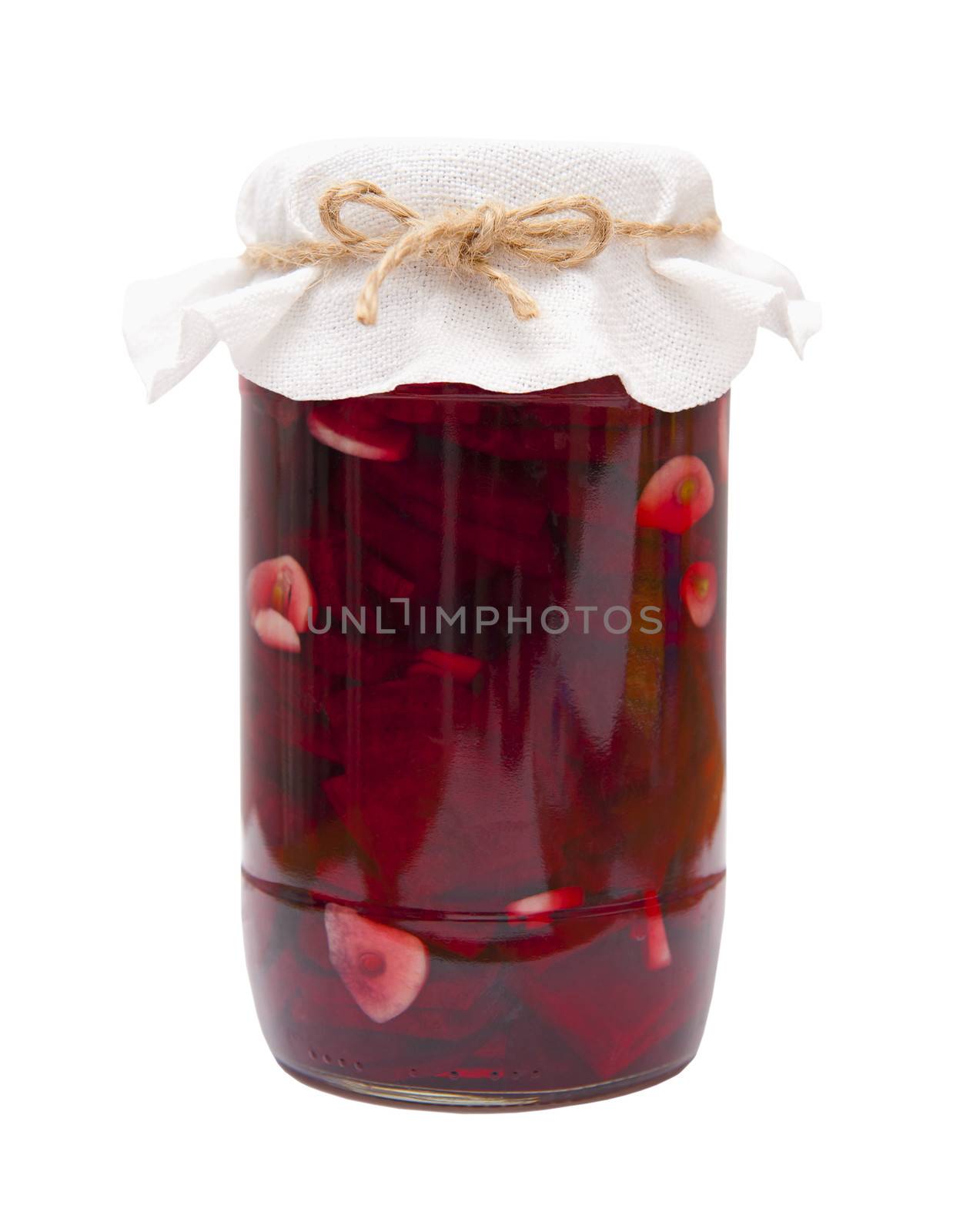 Beetroots isolated on the white background
