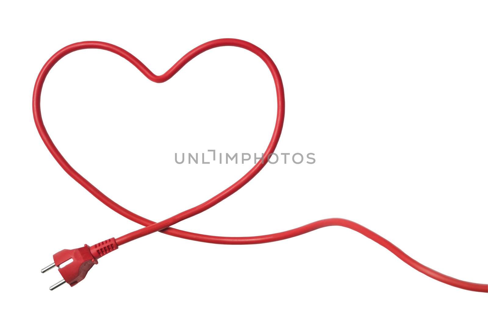 Heartshaped Power Cable by gemenacom