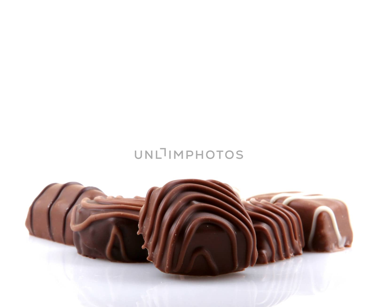 Chocolate Isolated On White Background