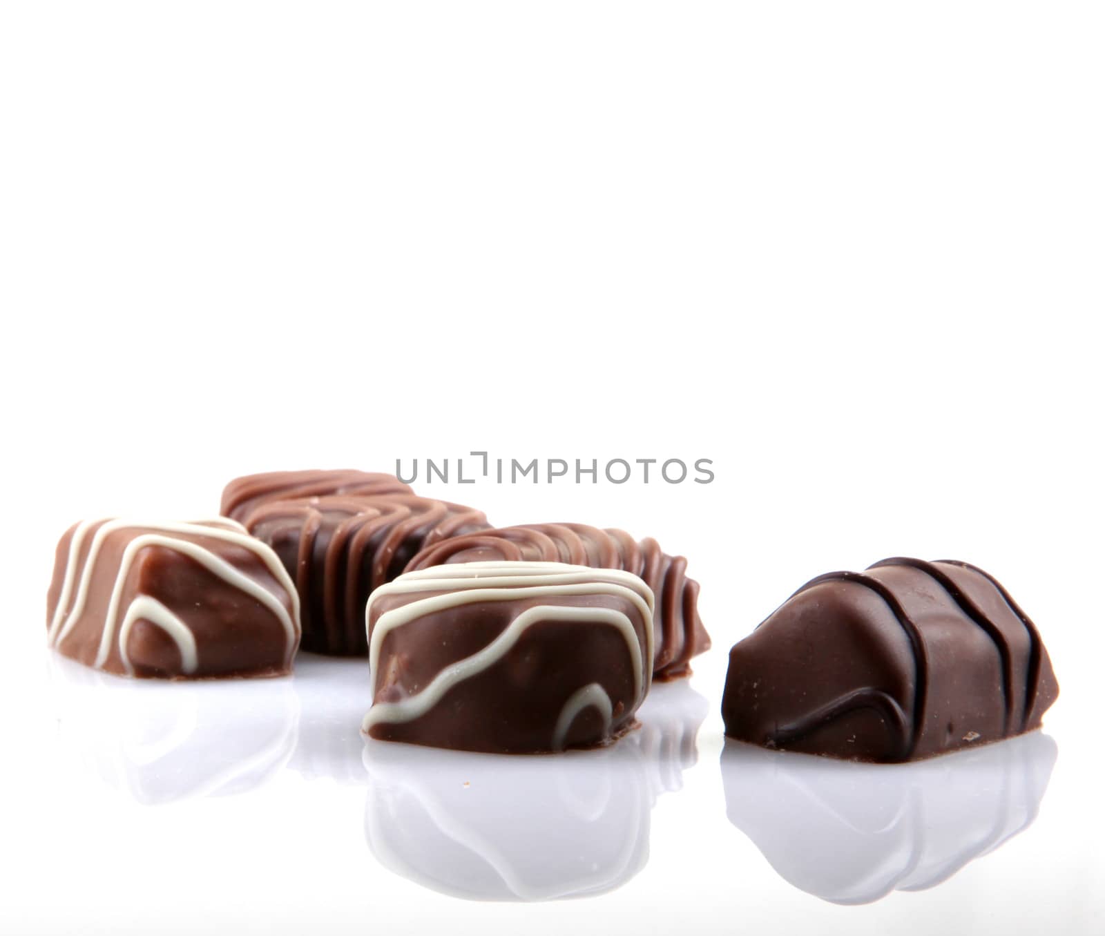 Chocolate Isolated On White Background