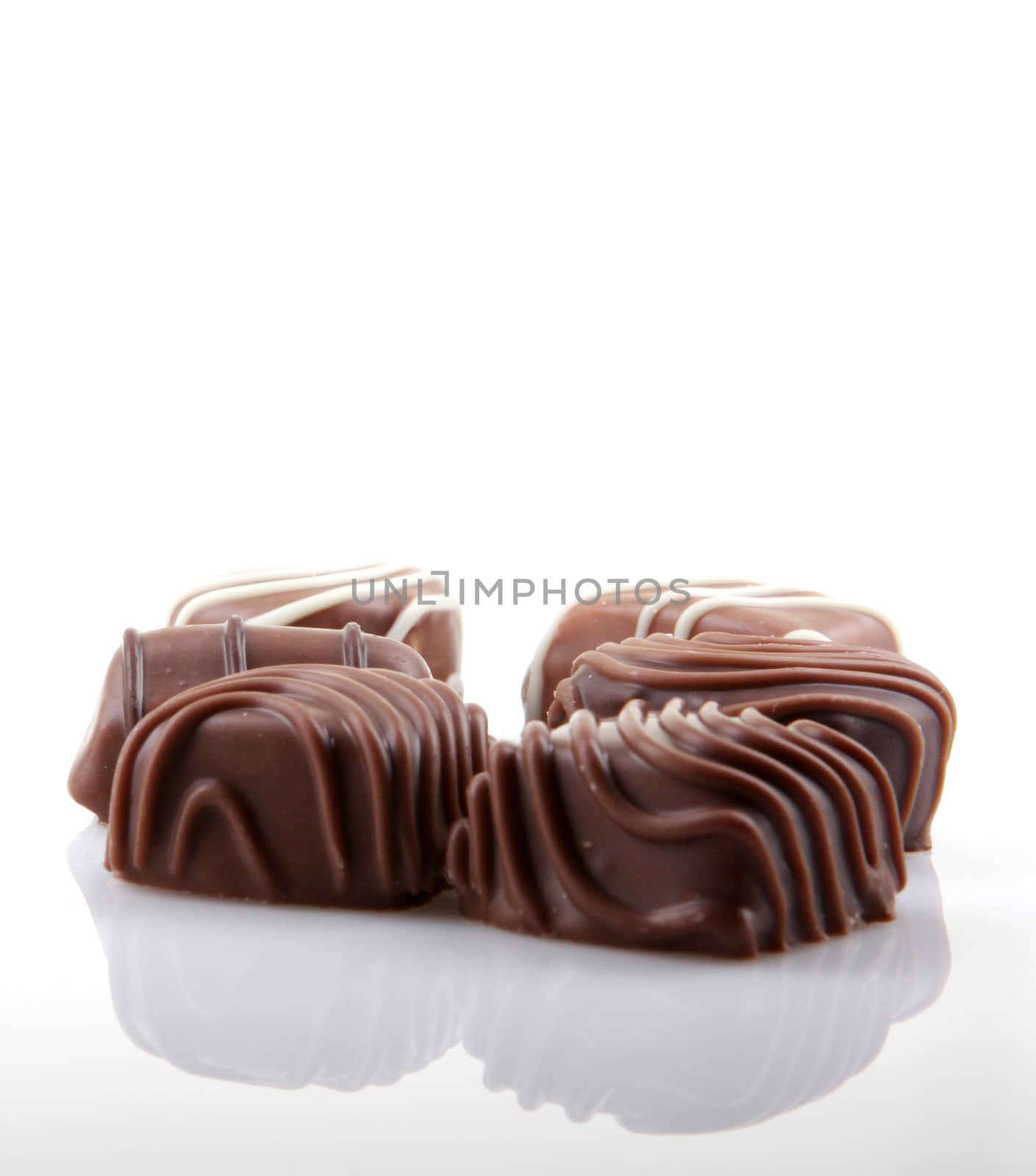Chocolate Isolated On White Background