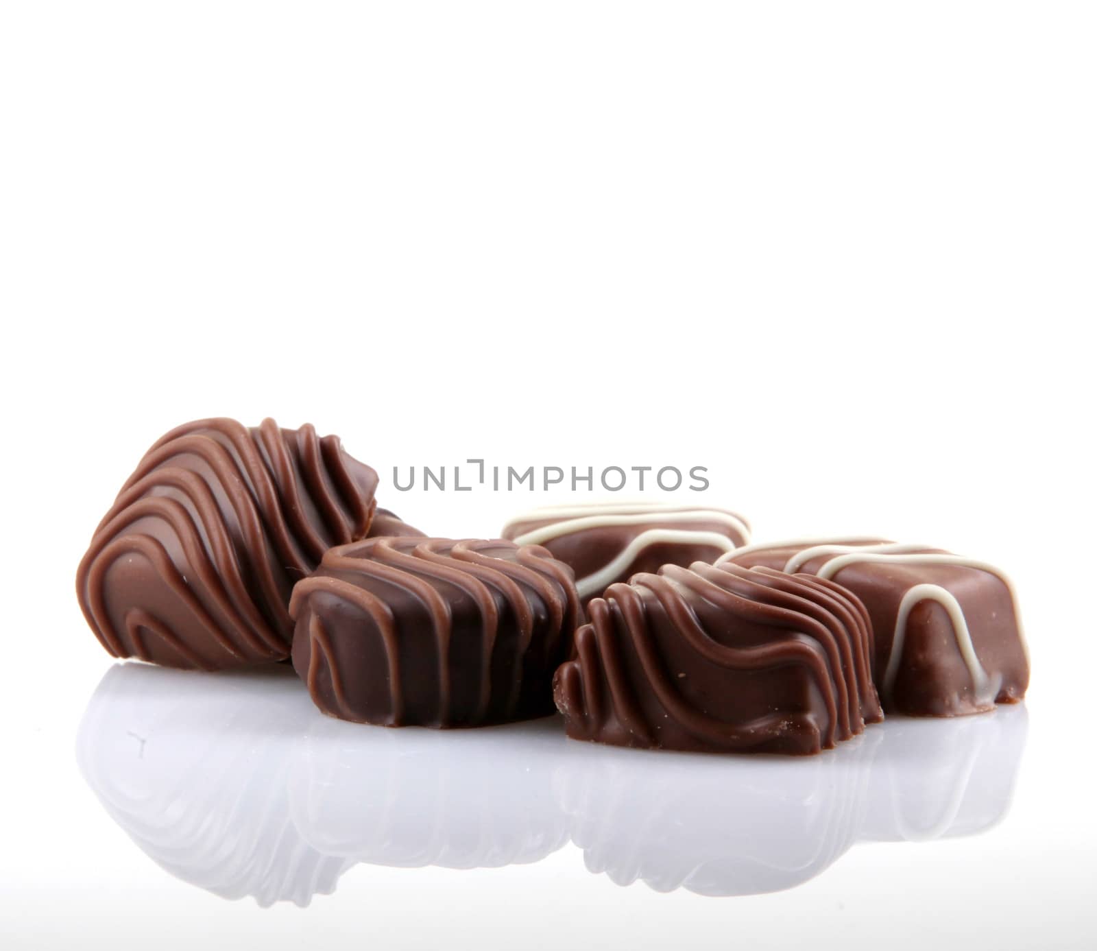 Chocolate Isolated On White Background