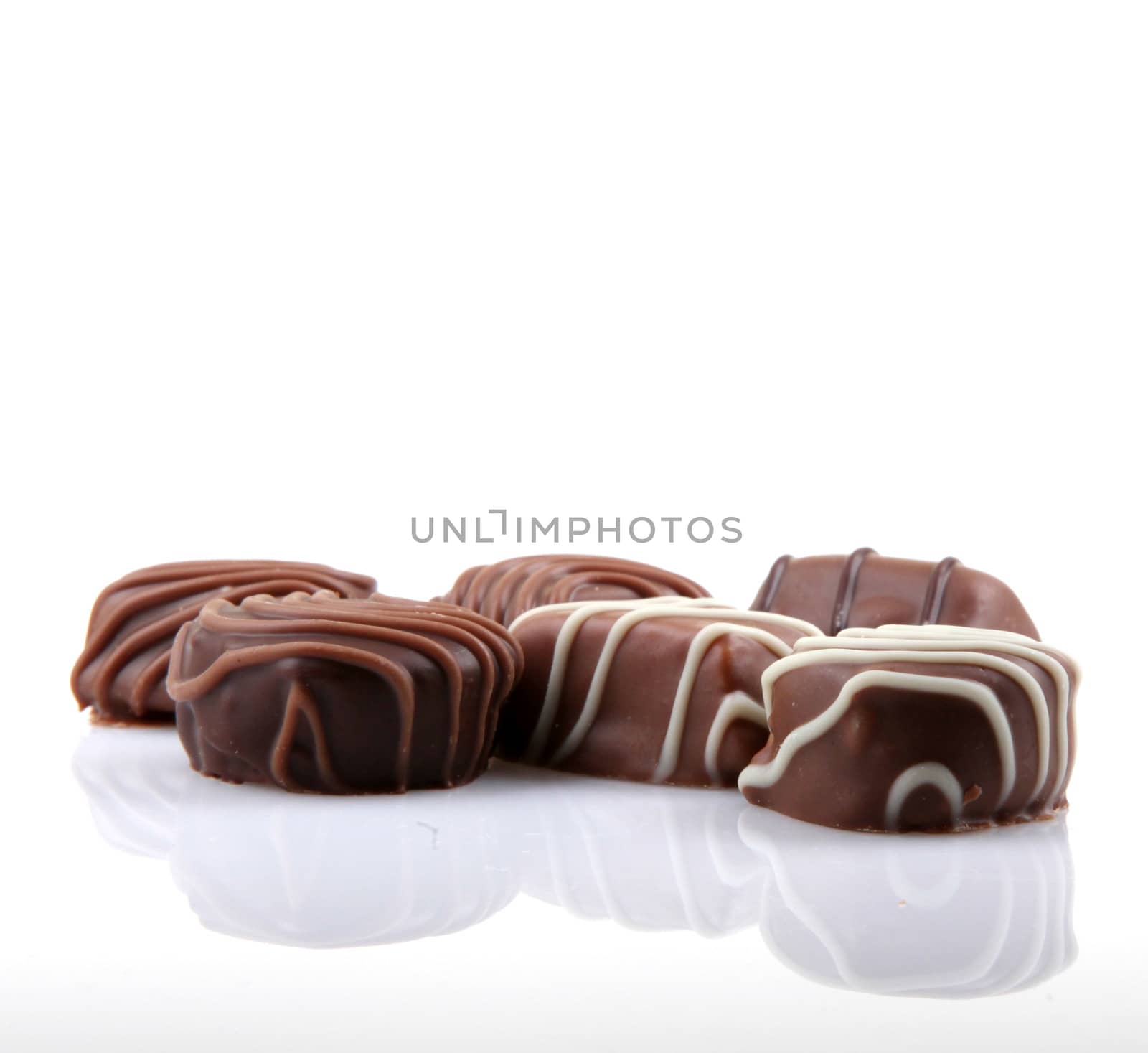 Chocolate Isolated On White Background