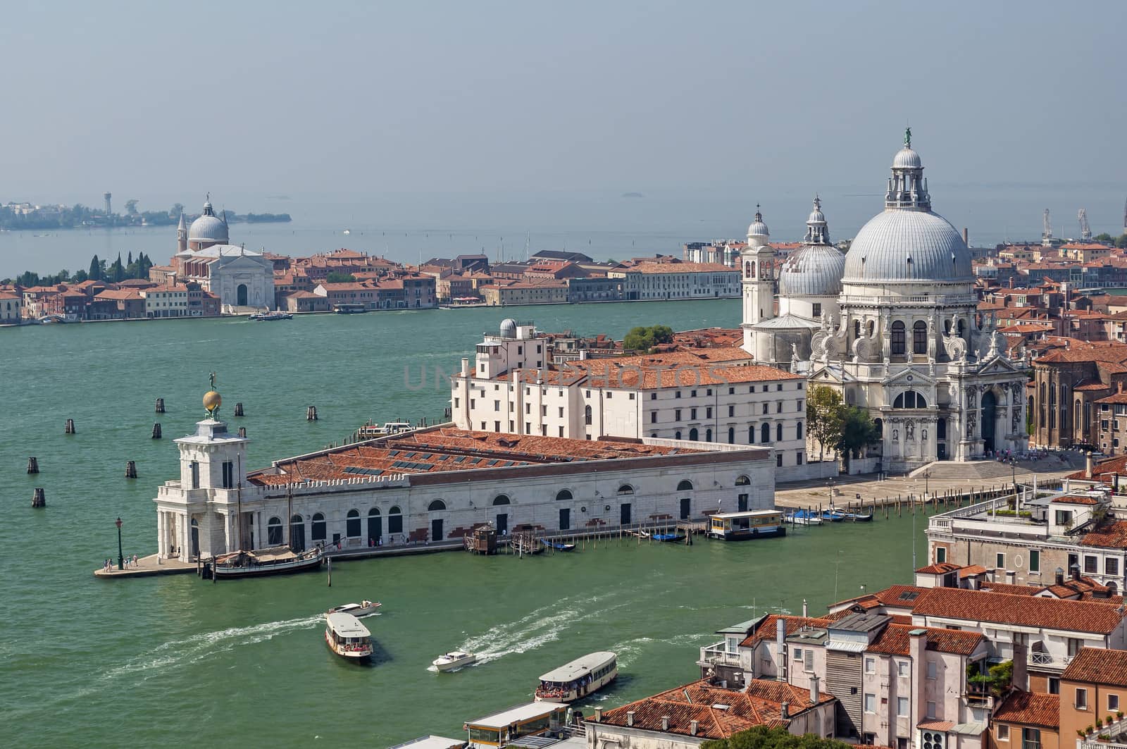 Basilica of Saint Mary of Salute, Venice, Italy.