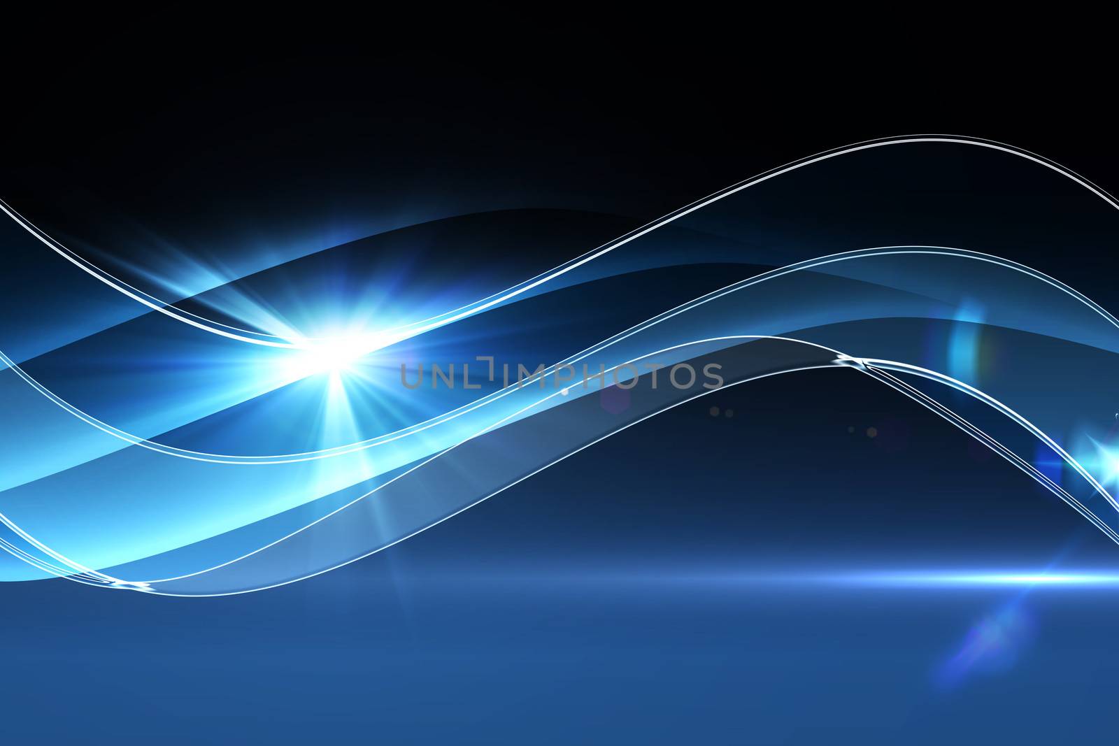 Blue technology background by Wavebreakmedia