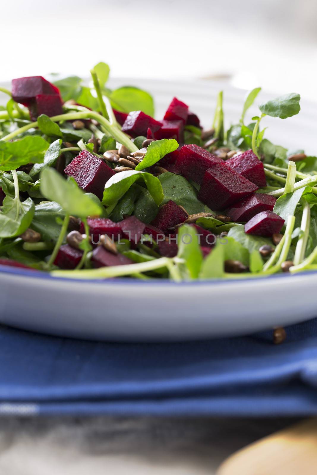 Beetroot Salad Vertical by charlotteLake