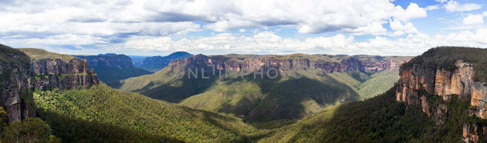 Grose Valley in Blue Mountains Australia by steheap