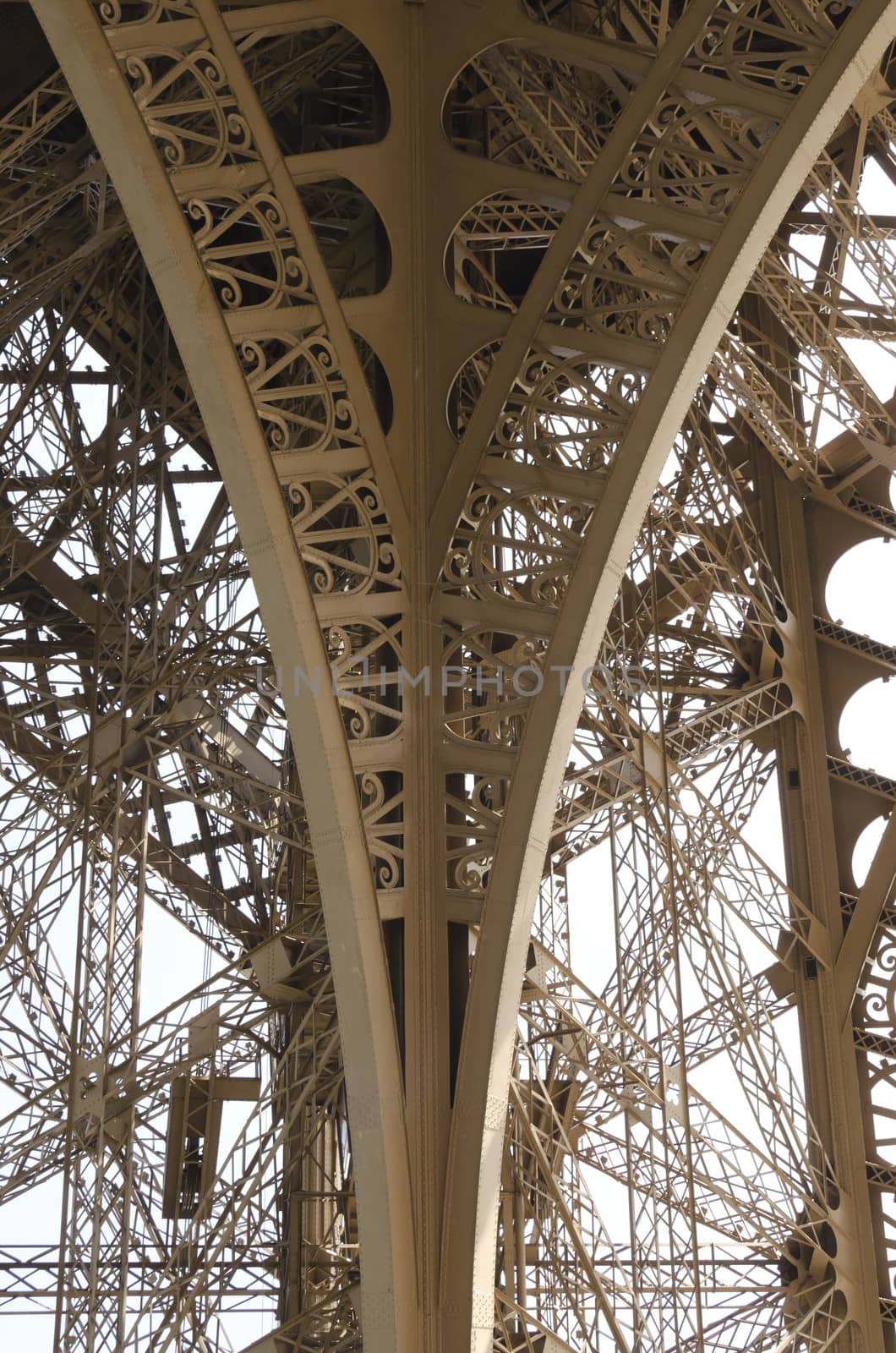 metallic structure, eiffel tower in Paris
