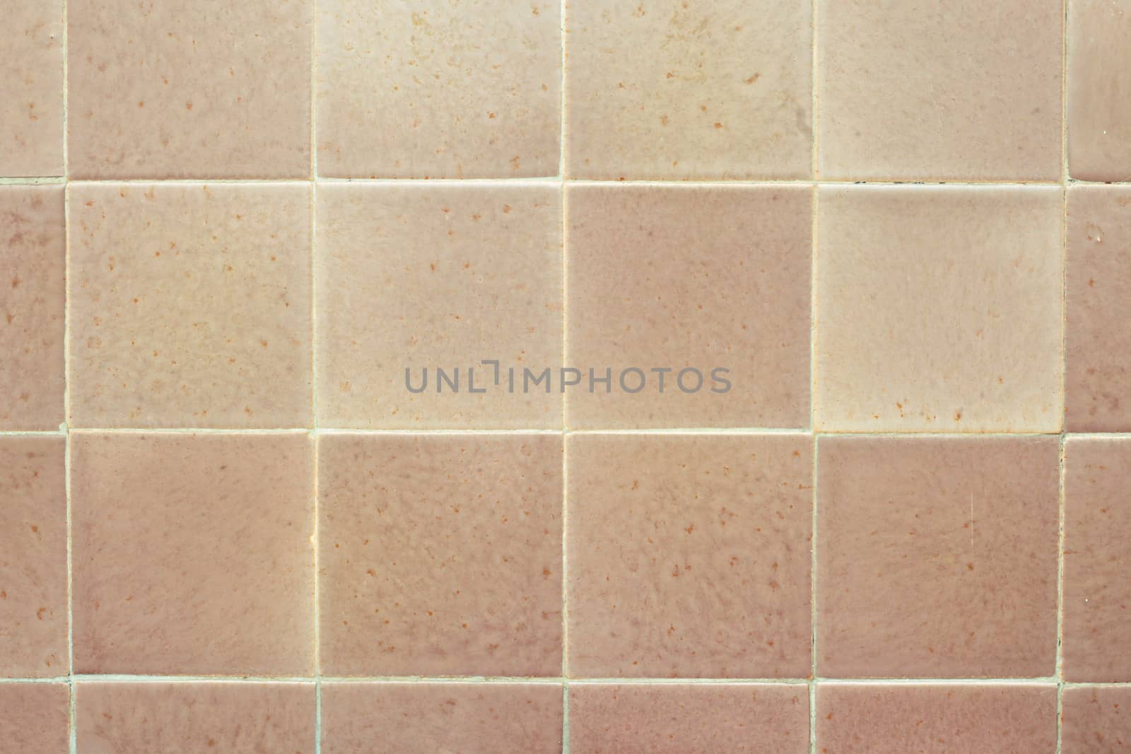Pink and orange tiles as a background image