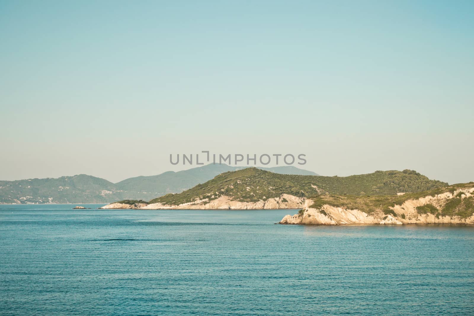 Generic view of a Greek Island landscape- Skiathos and Skopelos