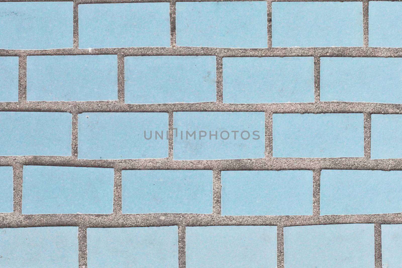 Rectangle blue tiles as a detailed background image