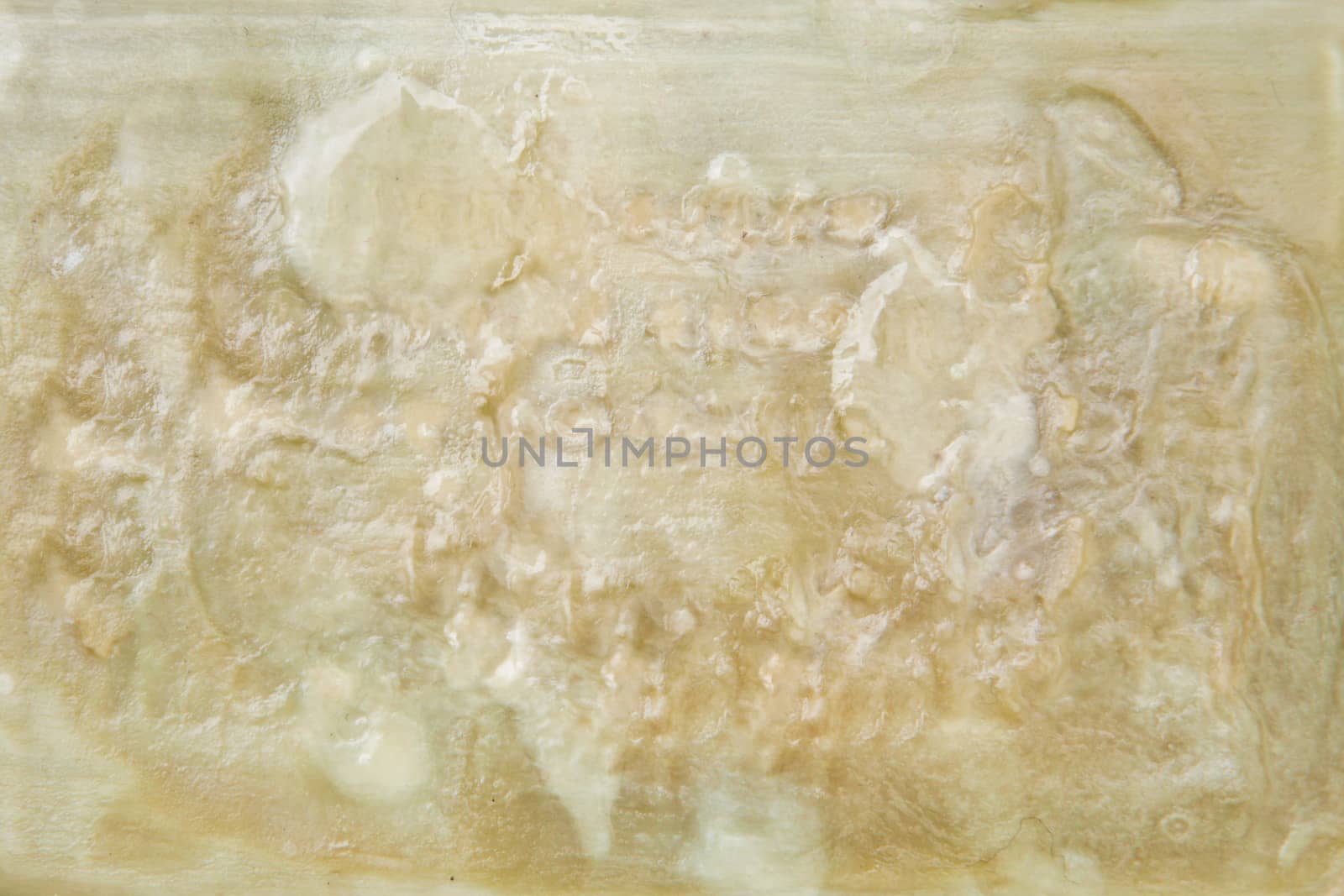 Close up of a bar of soap as a background image
