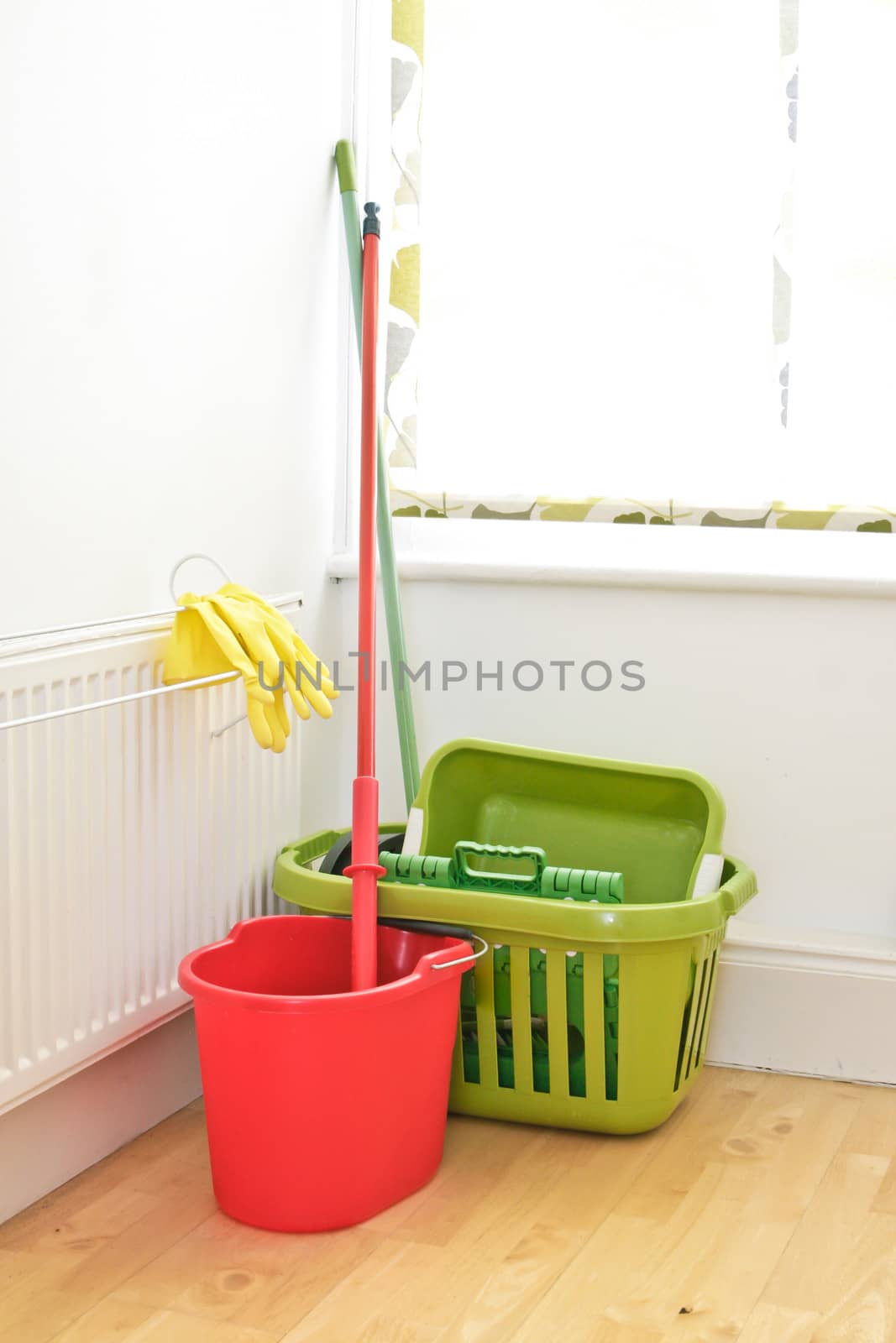 Mop and bucket by trgowanlock