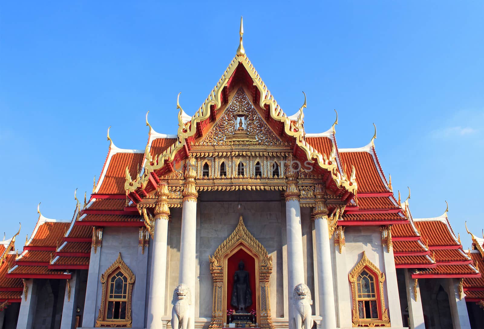 The Marble Temple (Wat Benchamabophit), Thailand