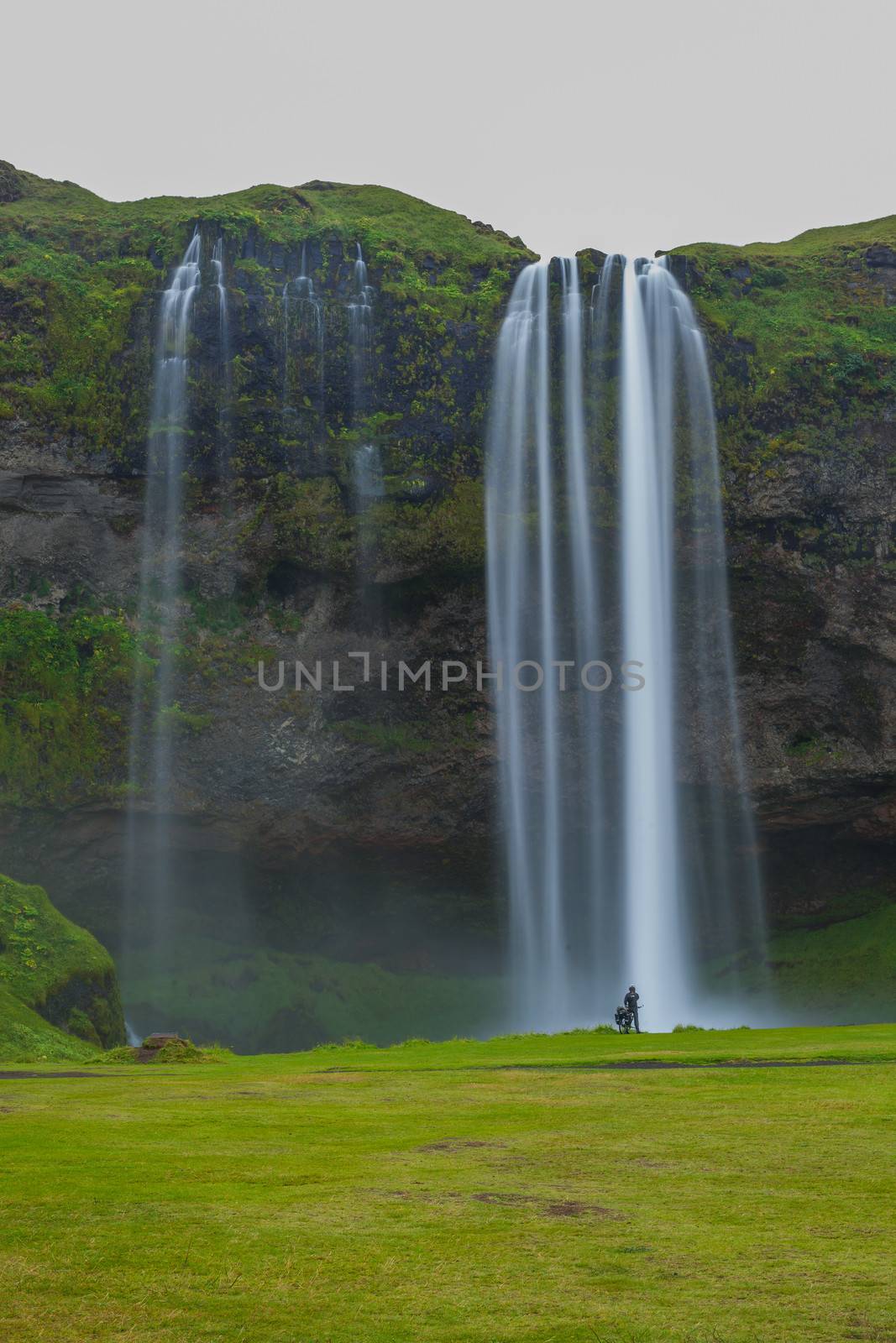 Seljalandsfoss - famous waterfall in southern Iceland