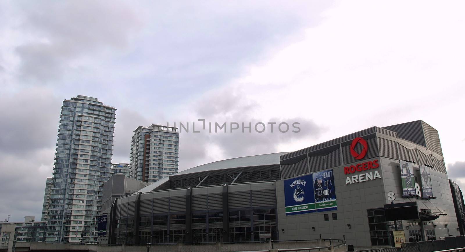 VANCOUVER - OCTOBER 09: Rogers Arena is an indoor sports arena l by anderm