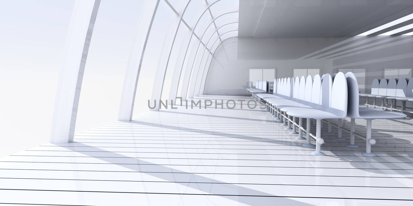 Airport Hallway	 by Spectral