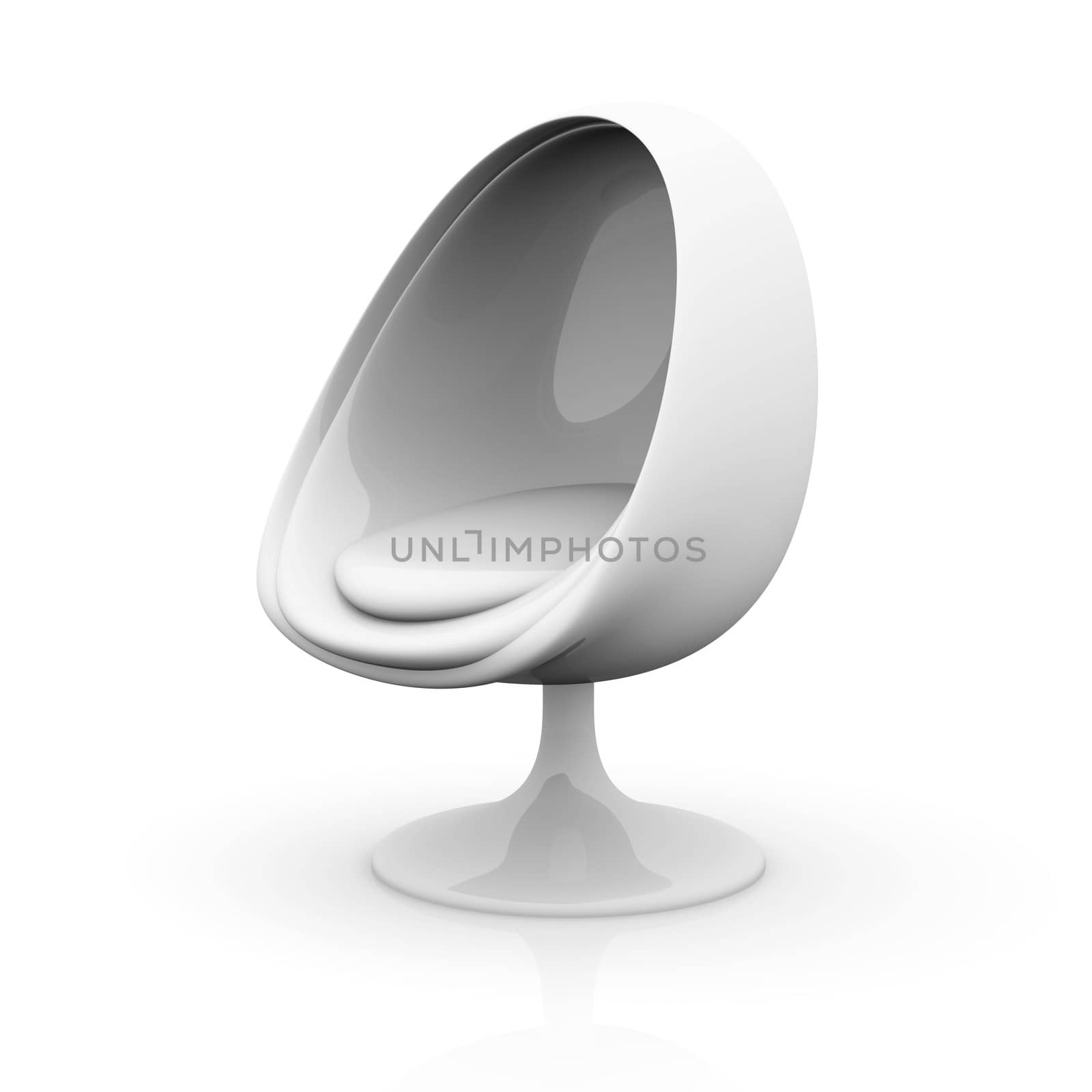 3D rendered Illustration. Isolated on white.