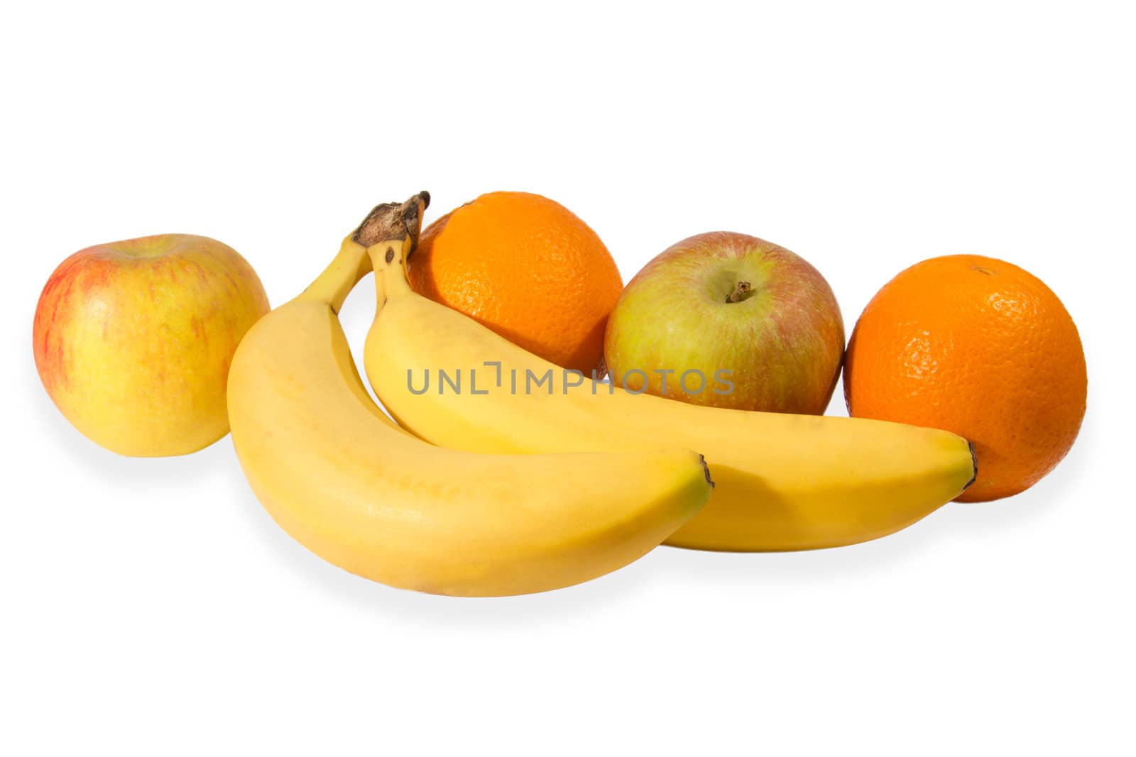 different fruits lying on each other symbolizing fitness