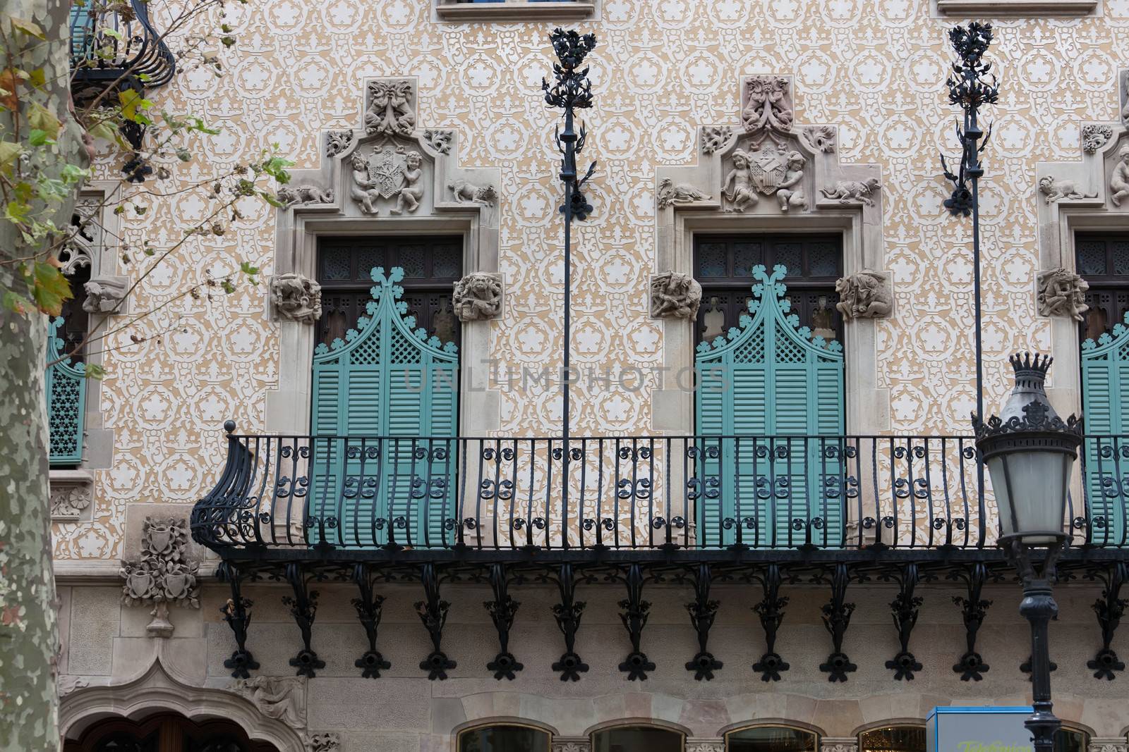 Casa Amatller is famous Modernism masterpiece by architect Josep, Barcelona, Spain