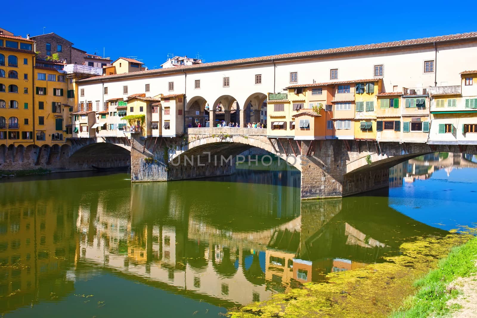 Old bridge -  Ponte Vecchio in Florence, Tuscany, Italy