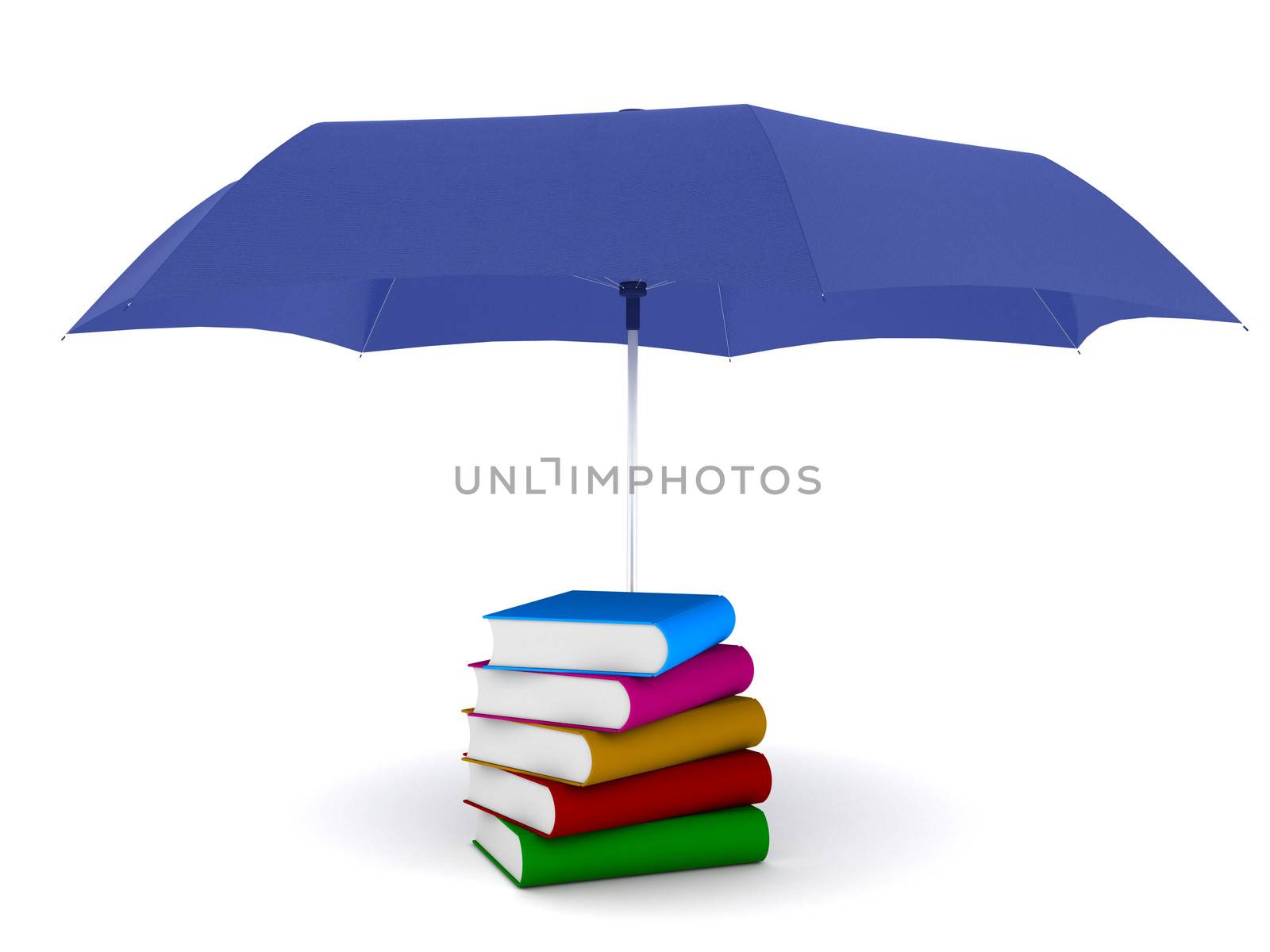 3d umbrella covers books for safety and safe