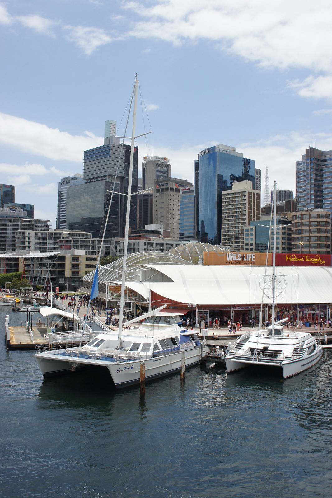 Darling Harbour, Sydney, Australia by alfotokunst