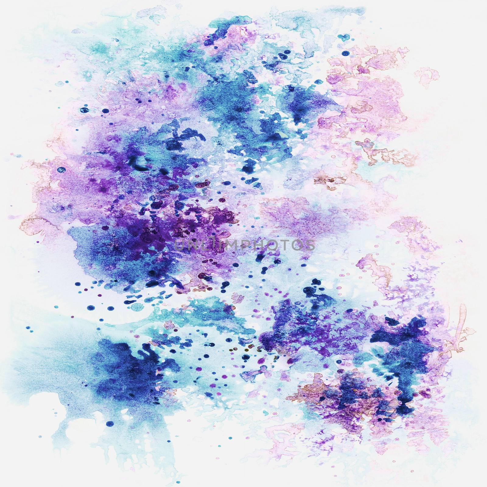 Abstract background, watercolor, hand painted on a paper