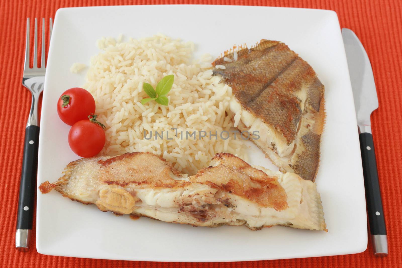 fried flounder with rice by nataliamylova