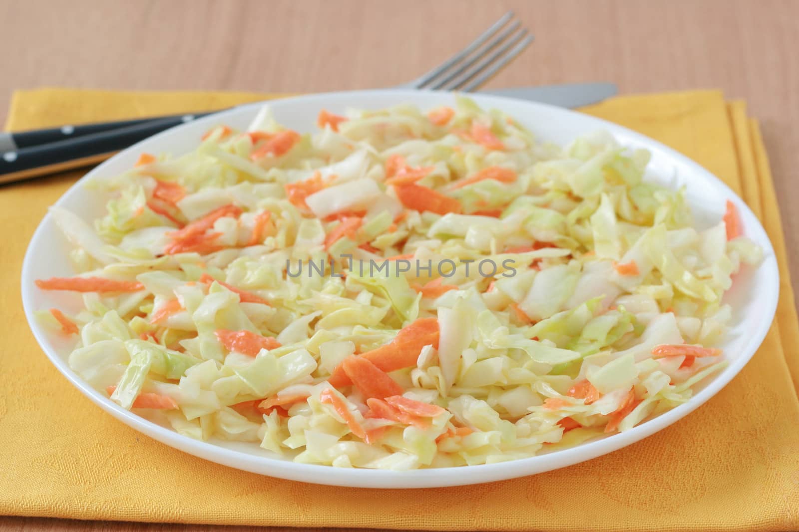 salad cabbage with carrot