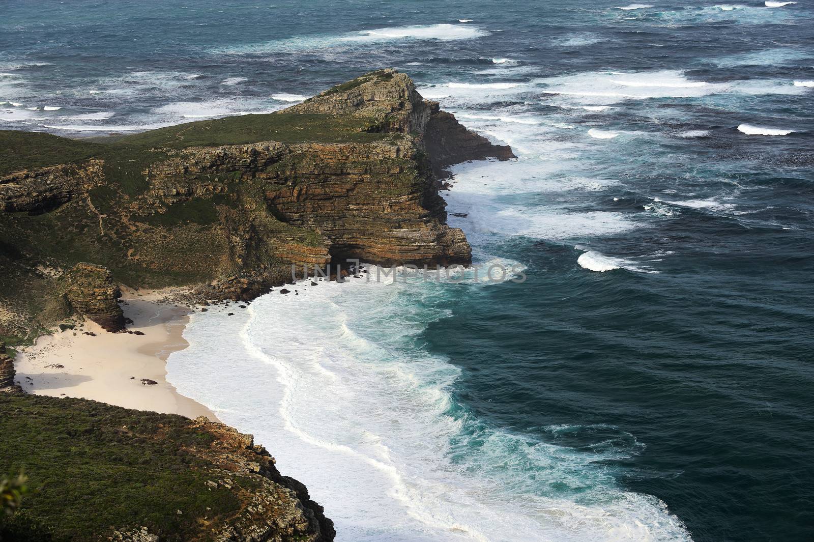 Panorama of the Cape of Good Hope South Africa 