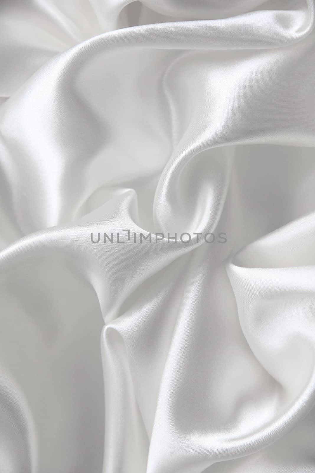 Smooth elegant white silk can use as wedding background 