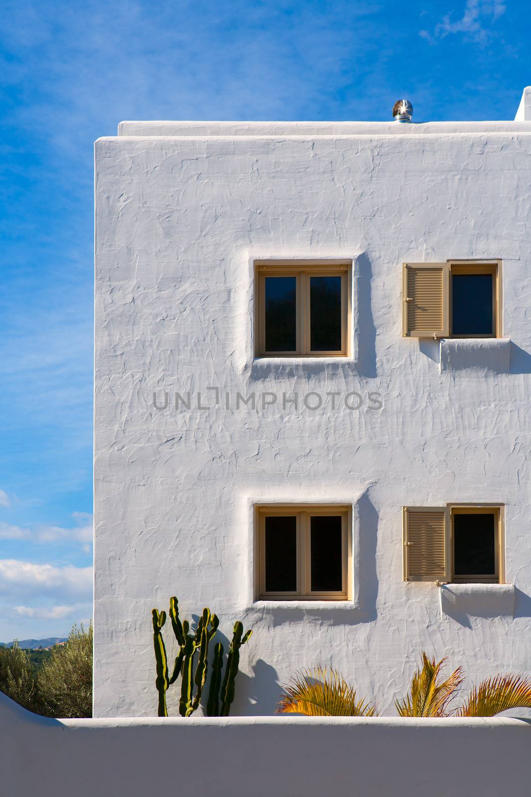 White Mediterranean houses in Javea alicante by lunamarina