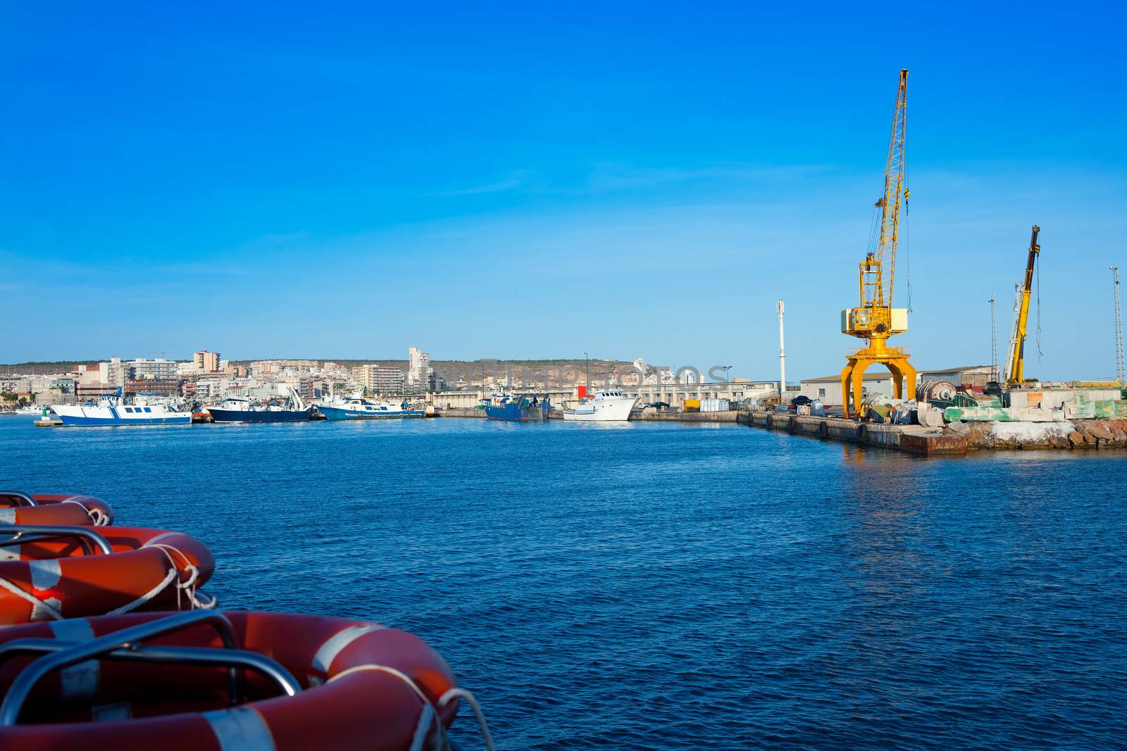 Santa Pola port marina in Alicante Spain by lunamarina