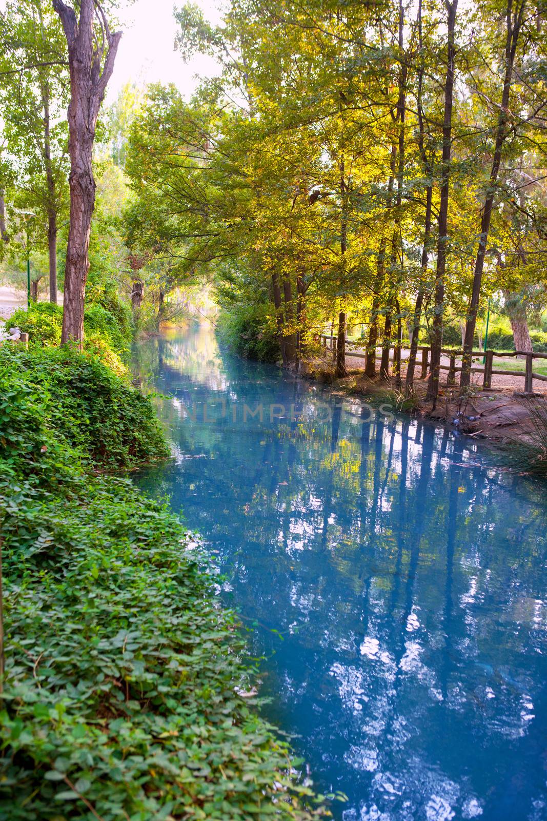 Liria San Vicente de Lliria river lake in Valencia by lunamarina