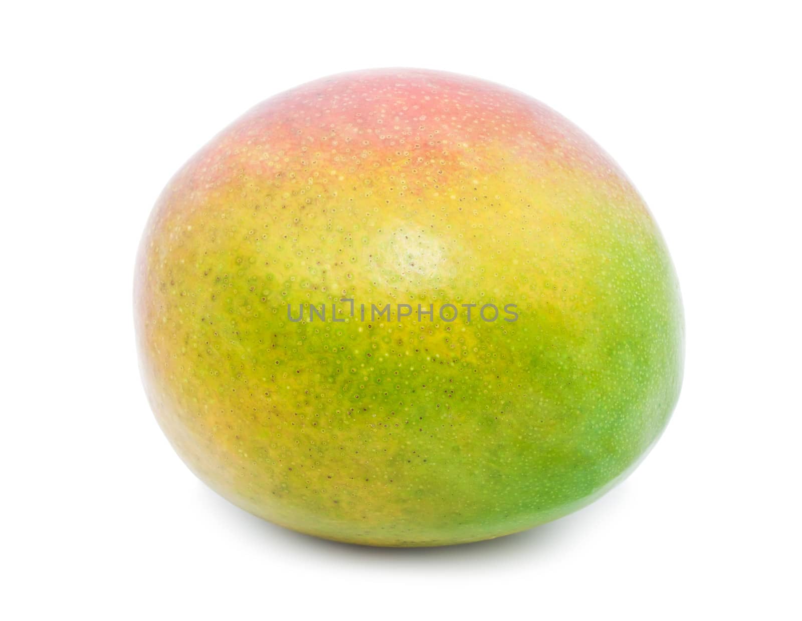 Fresh juicy Mango fruit isolated on white background