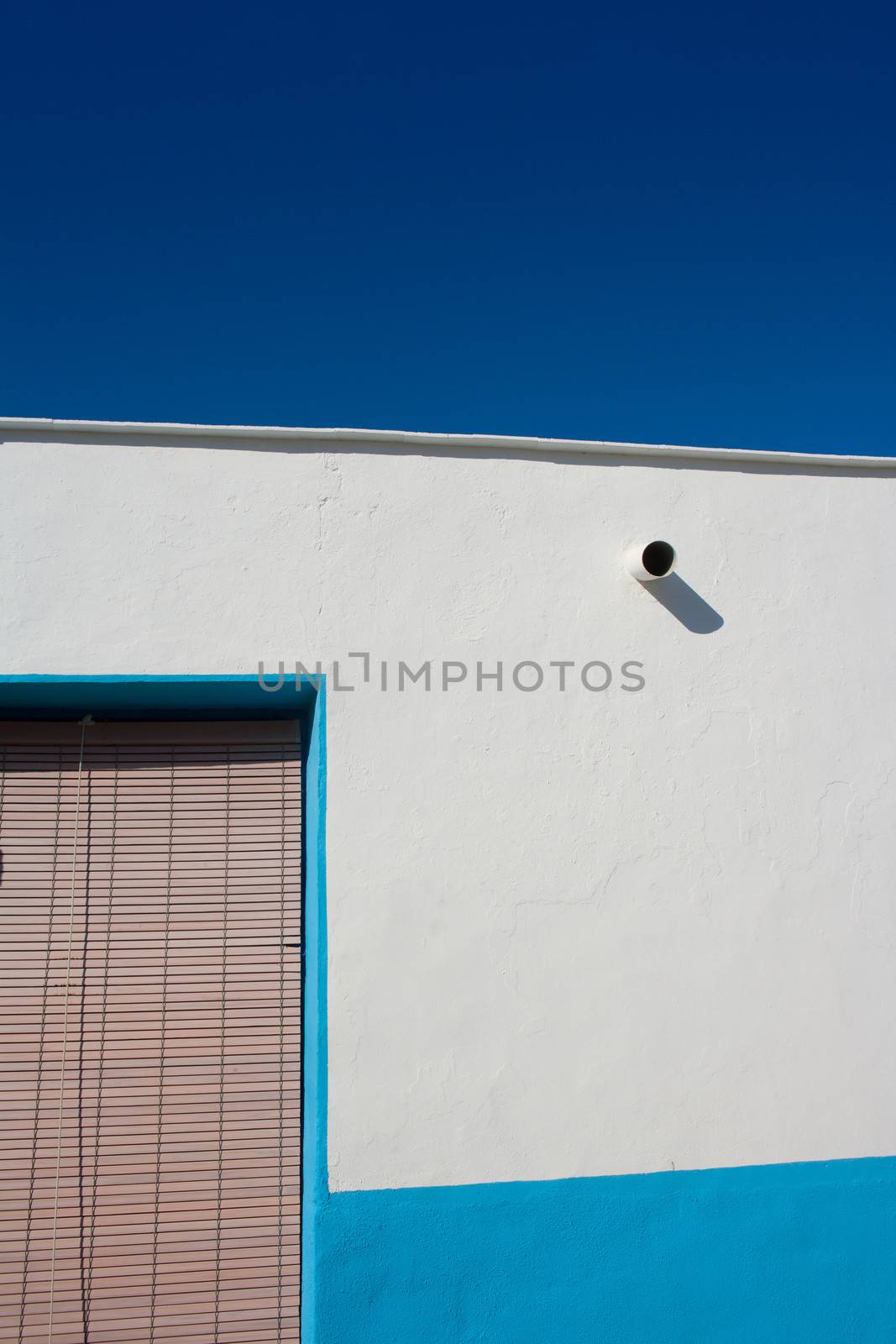 Tabarca Island streets in Alicante Valencian community Spain