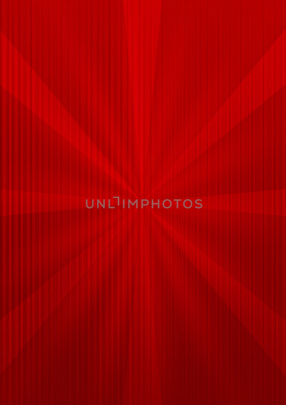 Abstract red background with sunburst by richter1910