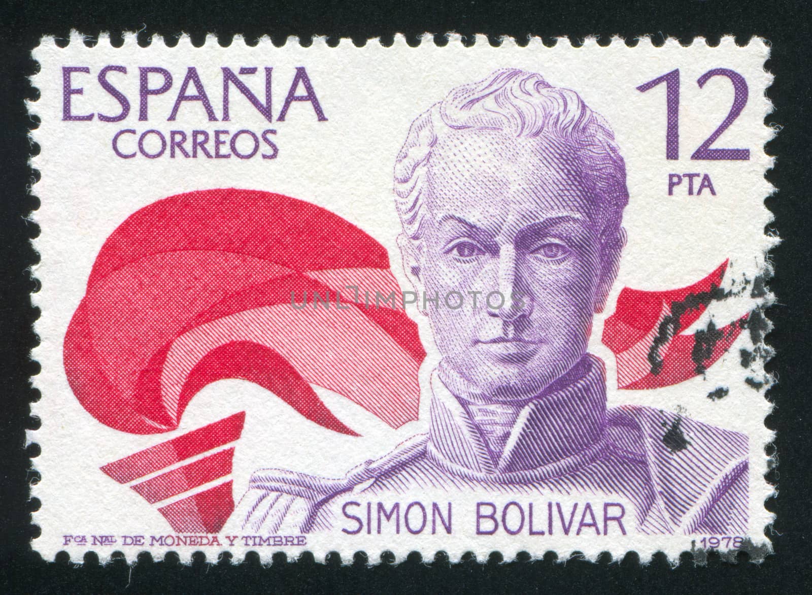 Portrait of Simon Bolivar by rook
