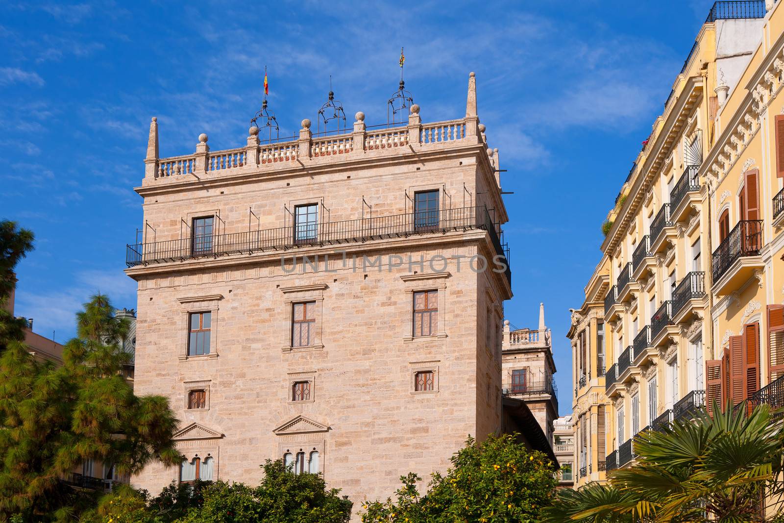 Palau de la Generalitat Valenciana Palace in Valencia by lunamarina